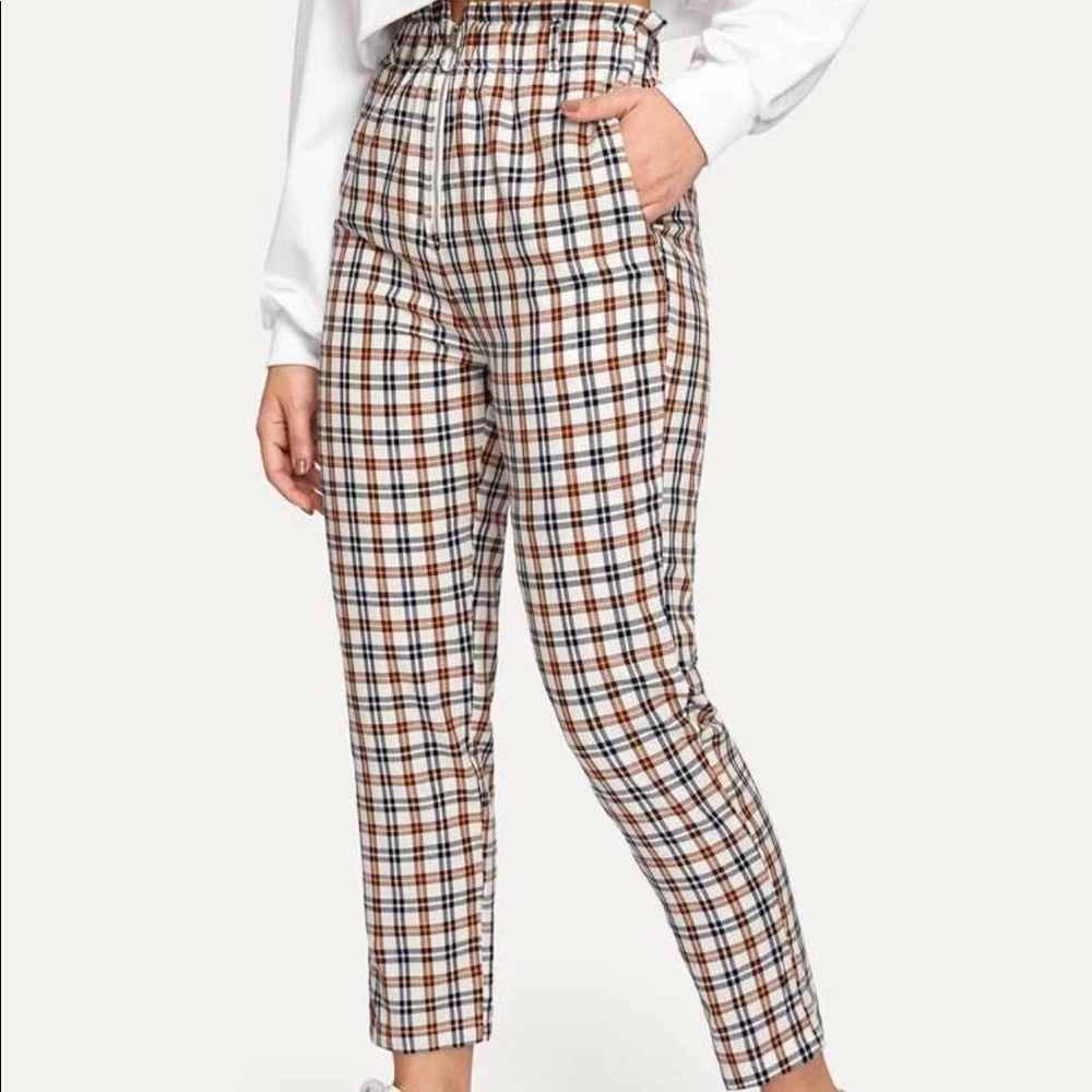3️⃣FOR2️⃣5️⃣💲‼️ Zip Plaid Pants